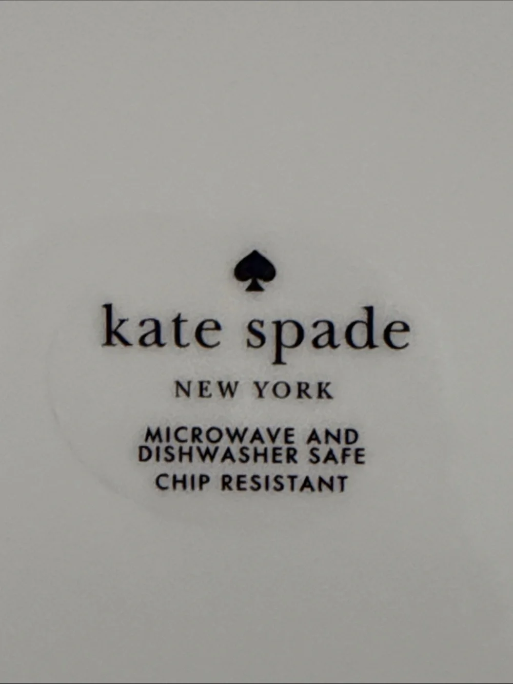 Kate Spade Lenox Rutherford Circle Red Dinner Plate NWT